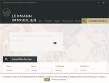 Tablet Screenshot of meissen-immobilien.de